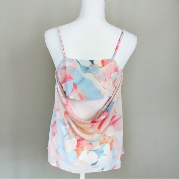 Flirty Cowl Neck Cami with Open Back - Picture 3 of 3